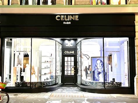 celine shops in london.